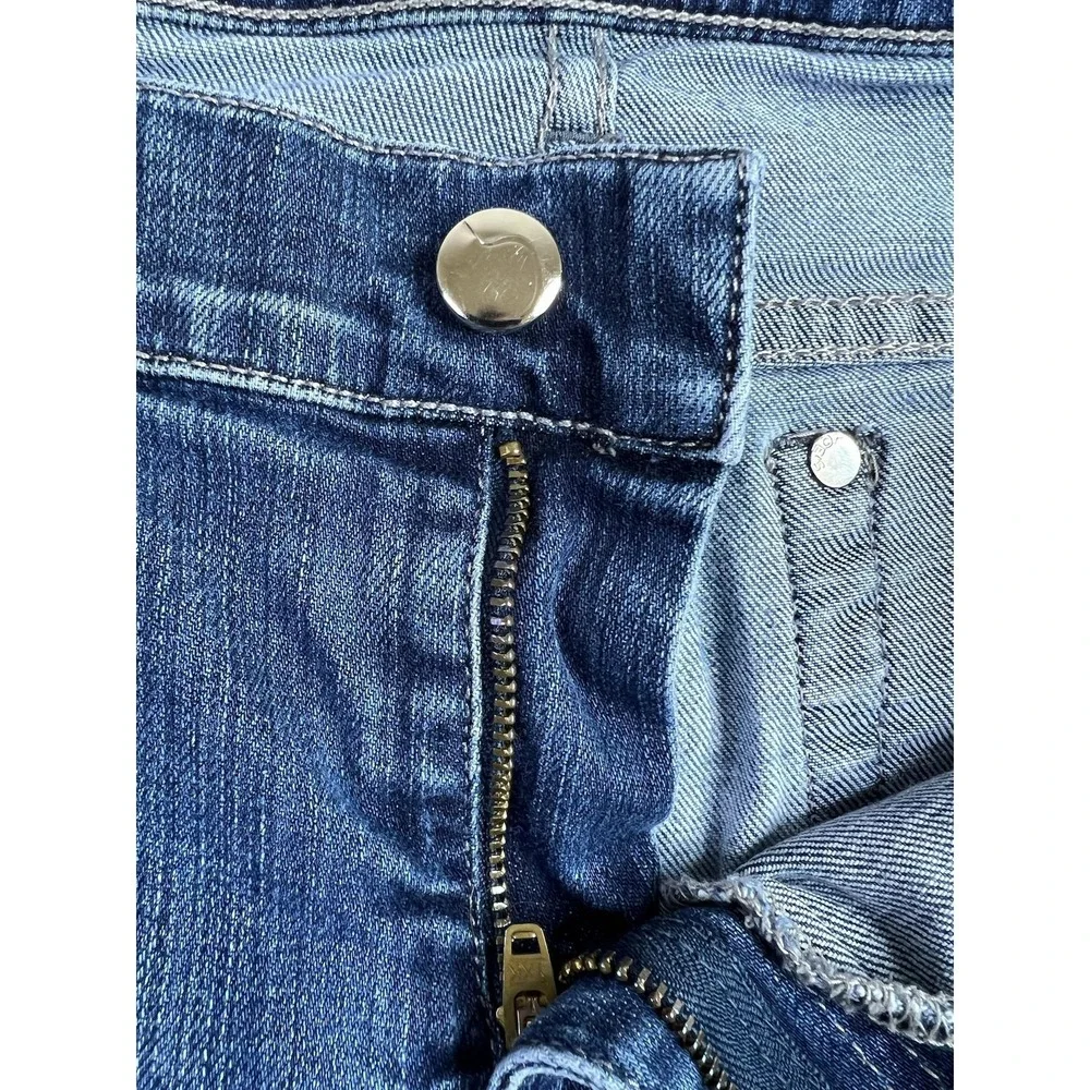 Joes Jeans Ankle Cigarette Slim Jeans Womens 30 Blue Mid Rise Stretch Denim